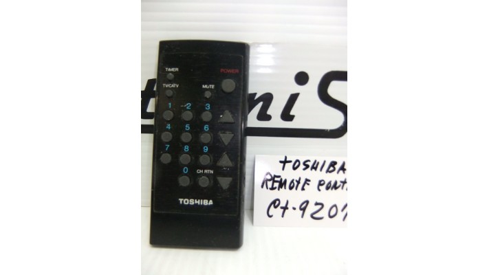 Toshiba CT-9207 remote control .